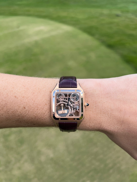 CARTIER SANTOS DUMONT MICRO SKELETON