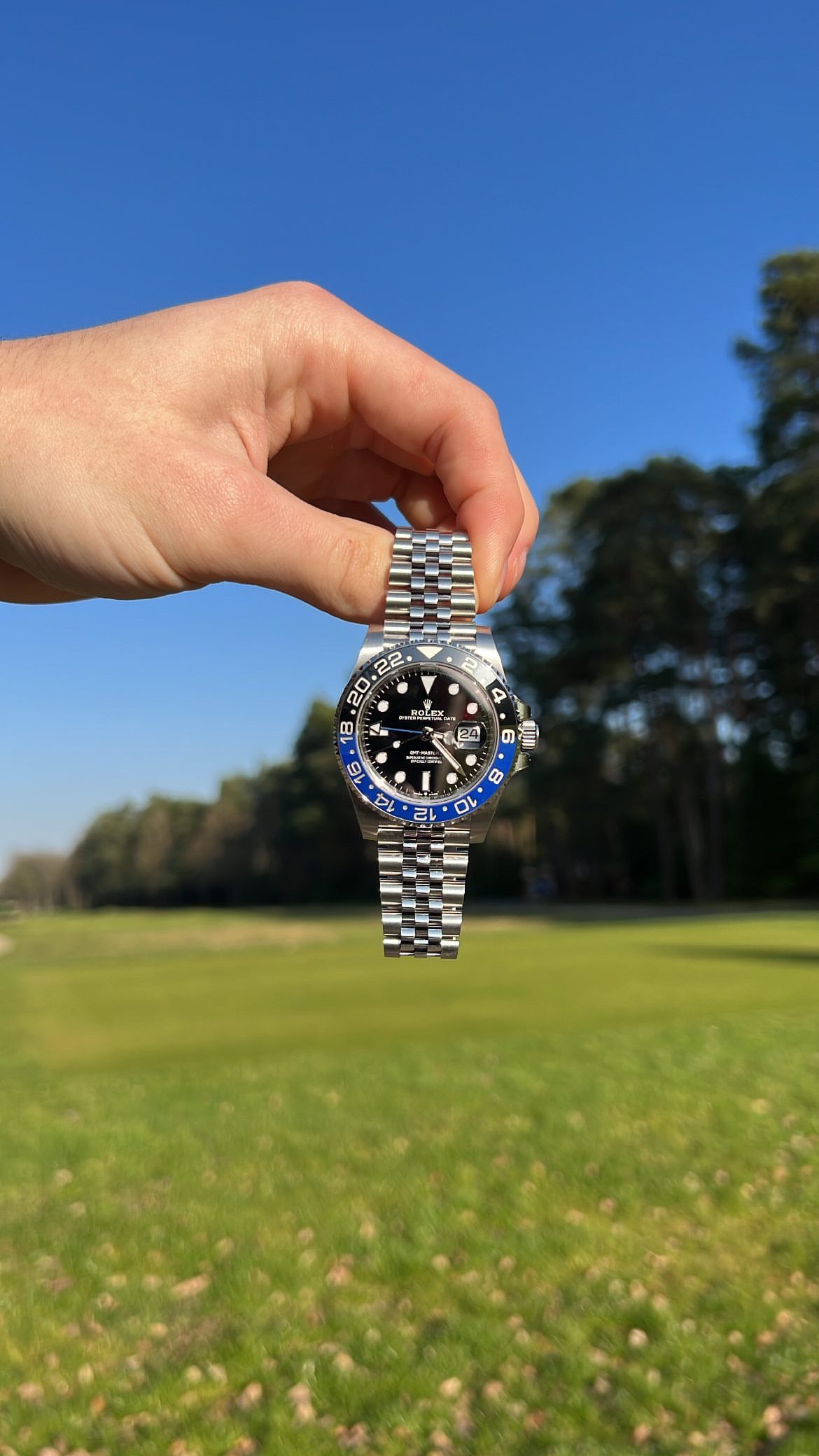 Rolex GMT MASTER II "BATGIRL"