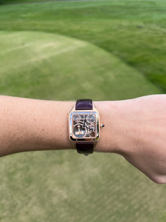 CARTIER SANTOS DUMONT MICRO SKELETON